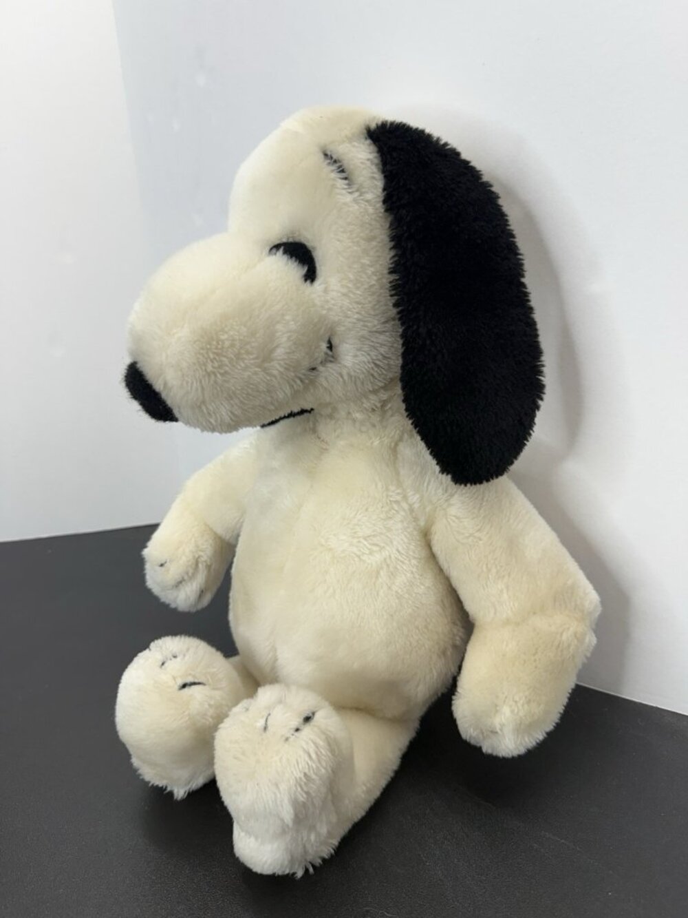 Vintage 1968 Snoopy Peanuts Plush Stuffed Animal by United Feature Syndicate 20”